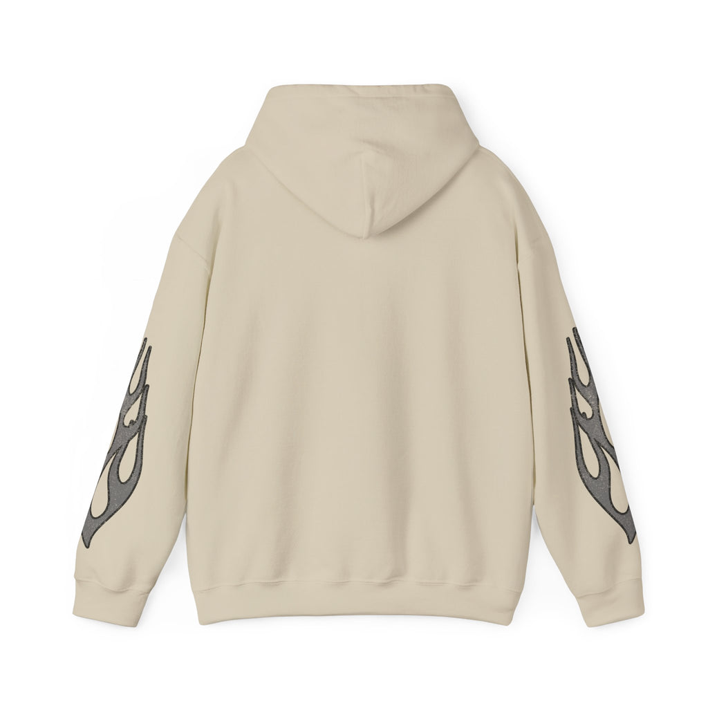 Dark Flame Hoodie - Sand