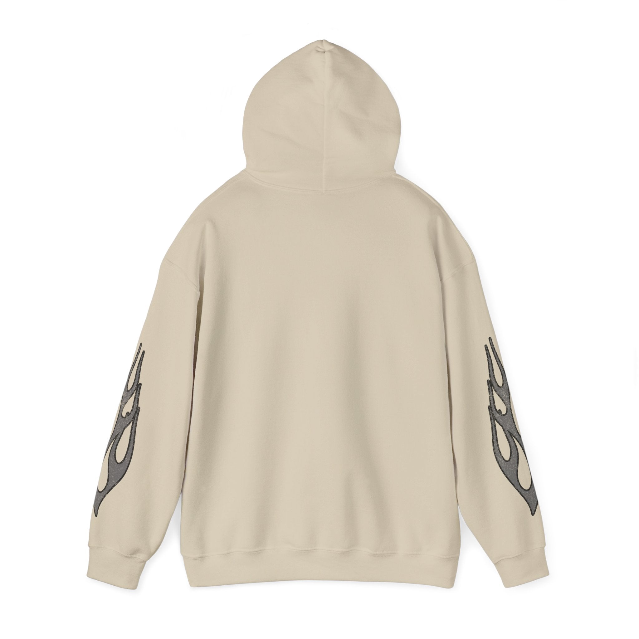 Dark Flame Hoodie - Sand