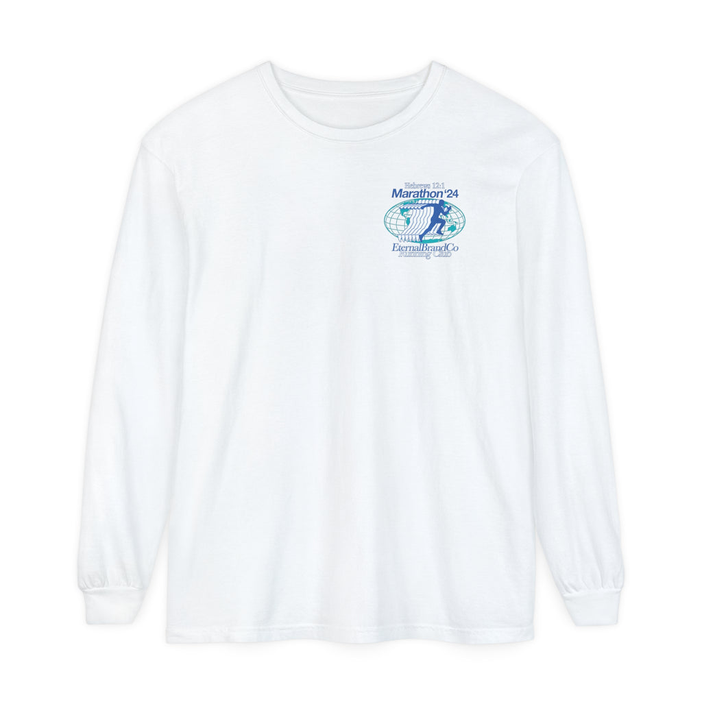 Eternal Running Club Long Sleeve - White