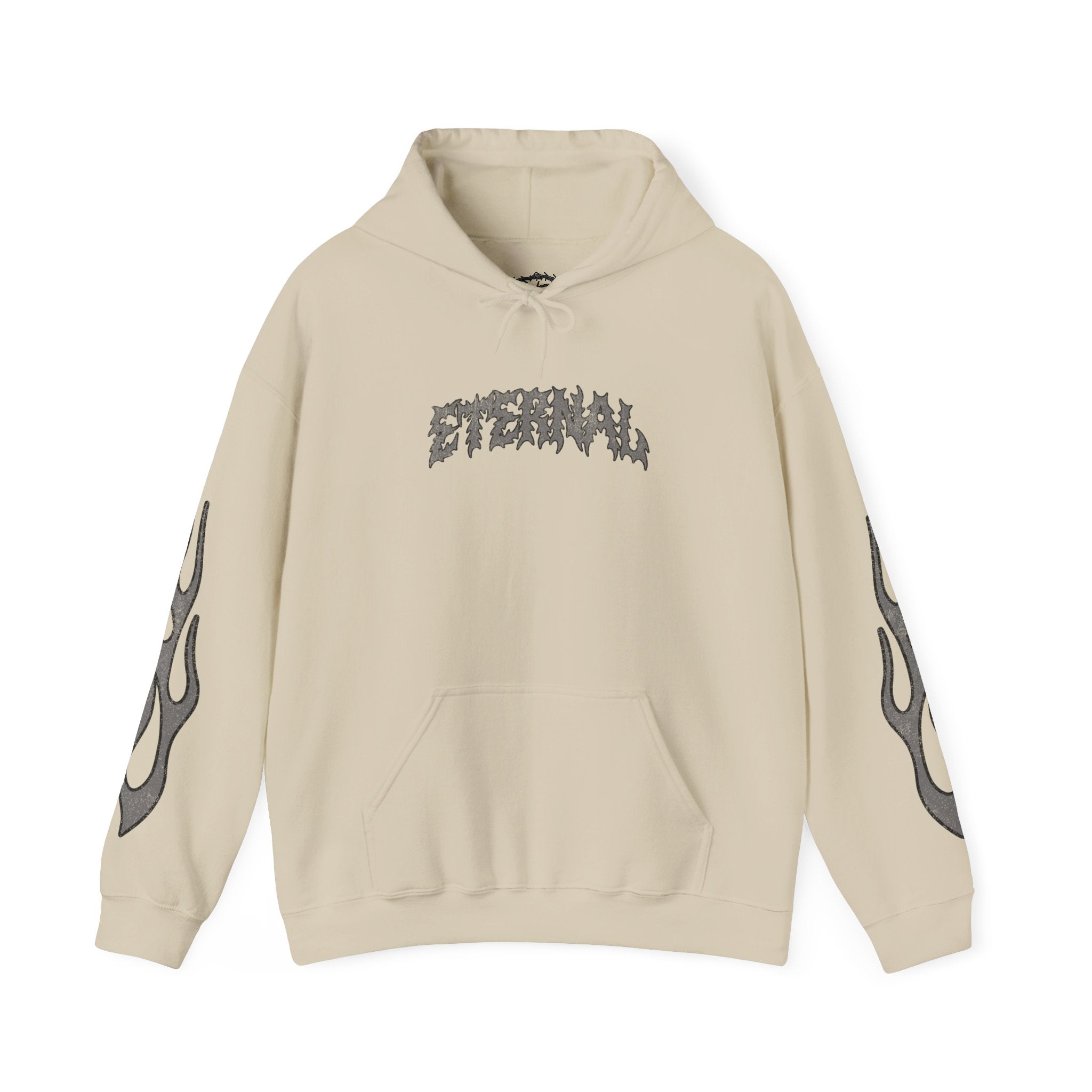 Dark Flame Hoodie - Sand