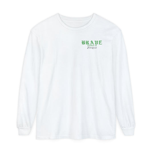 Brave Script Long Sleeve Tee