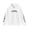 Dark Flame Hoodie - White