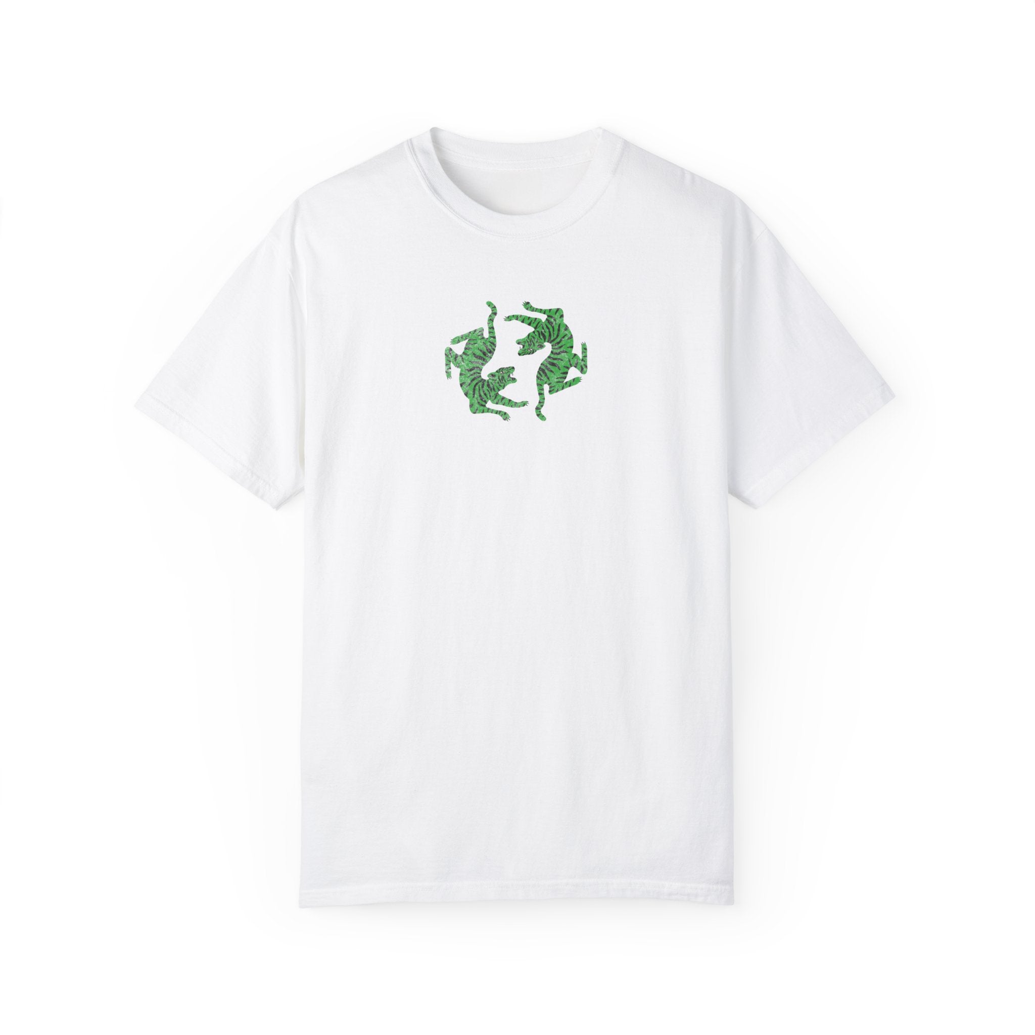 Brave Tiger Tee - White