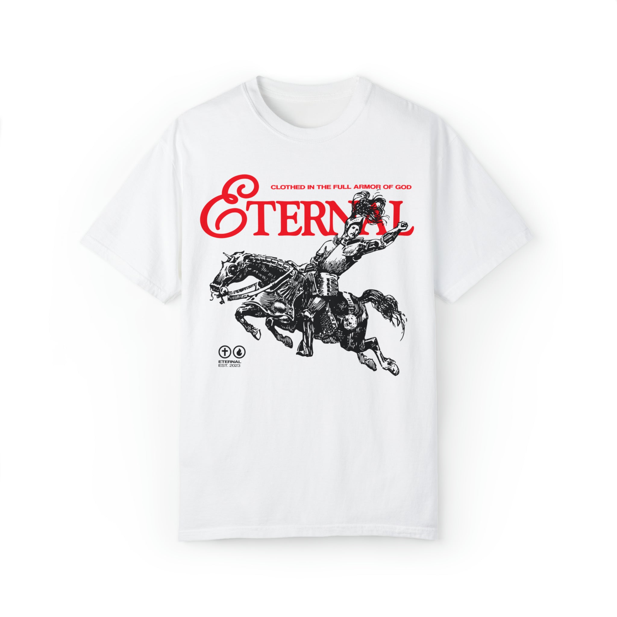 Clothed in the Full Armor of God - White