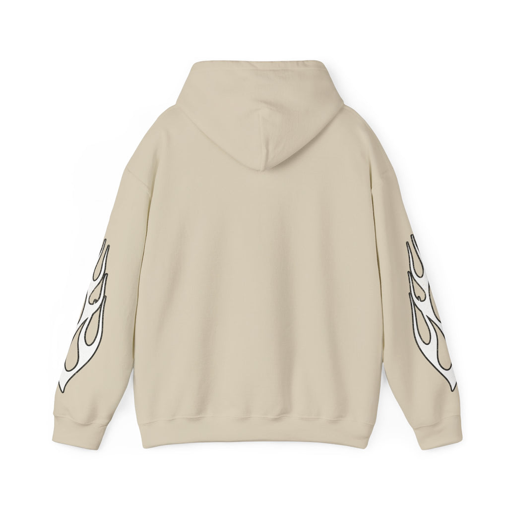 White Flame Hoodie - Sand