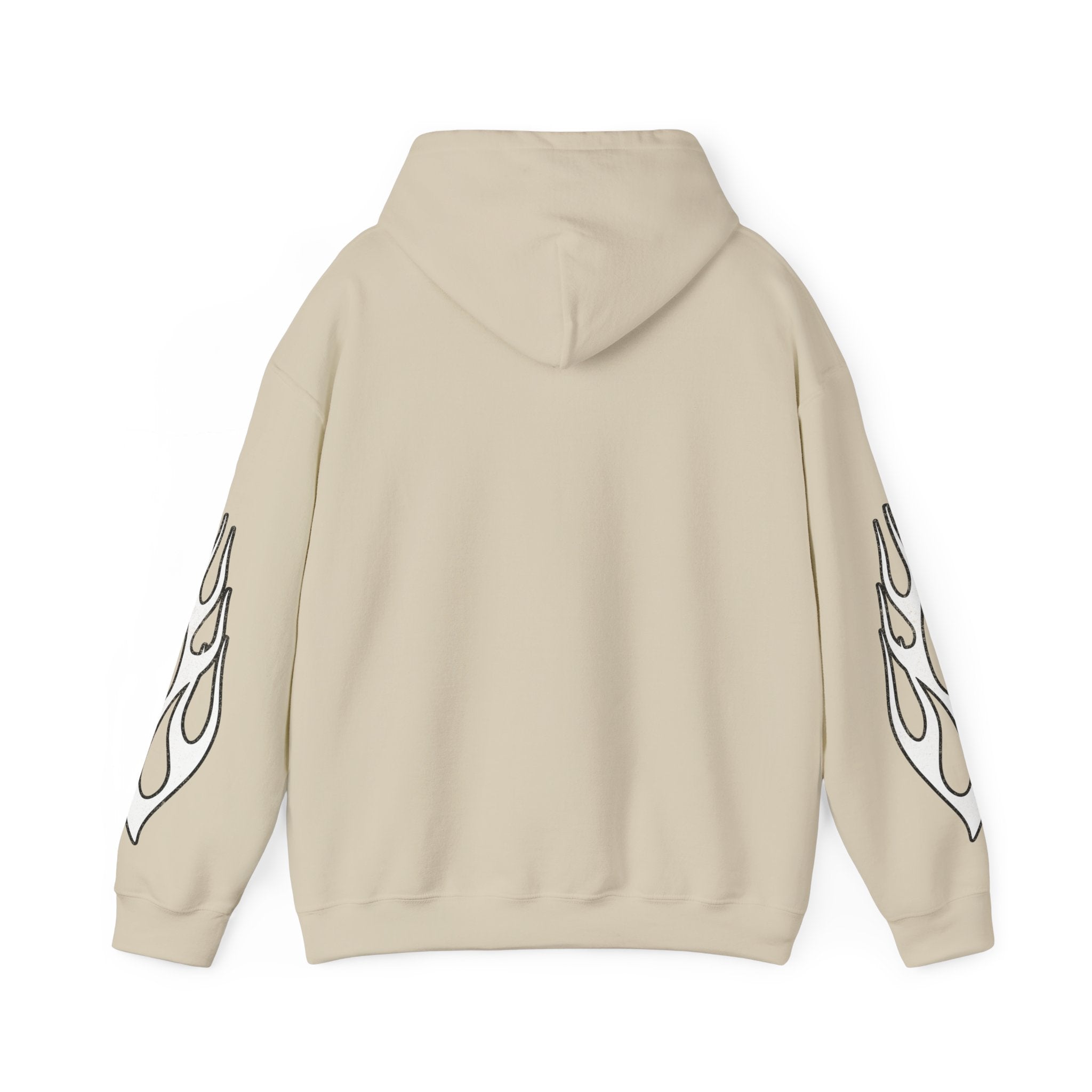 White Flame Hoodie - Sand