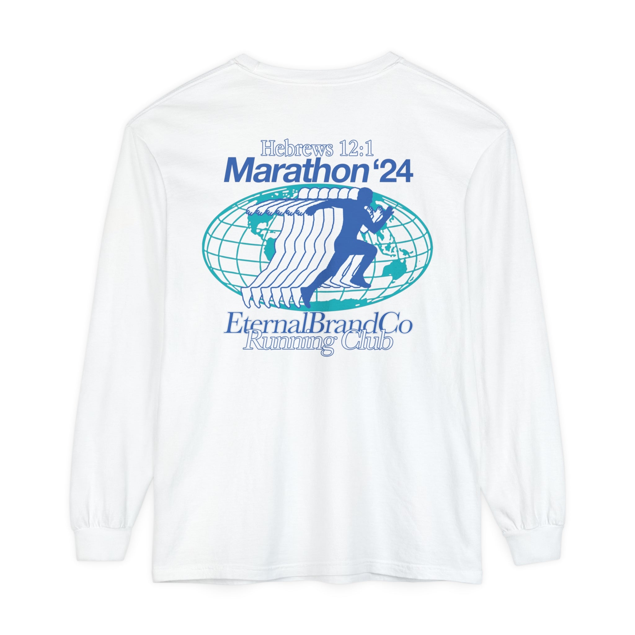 Eternal Running Club Long Sleeve - White