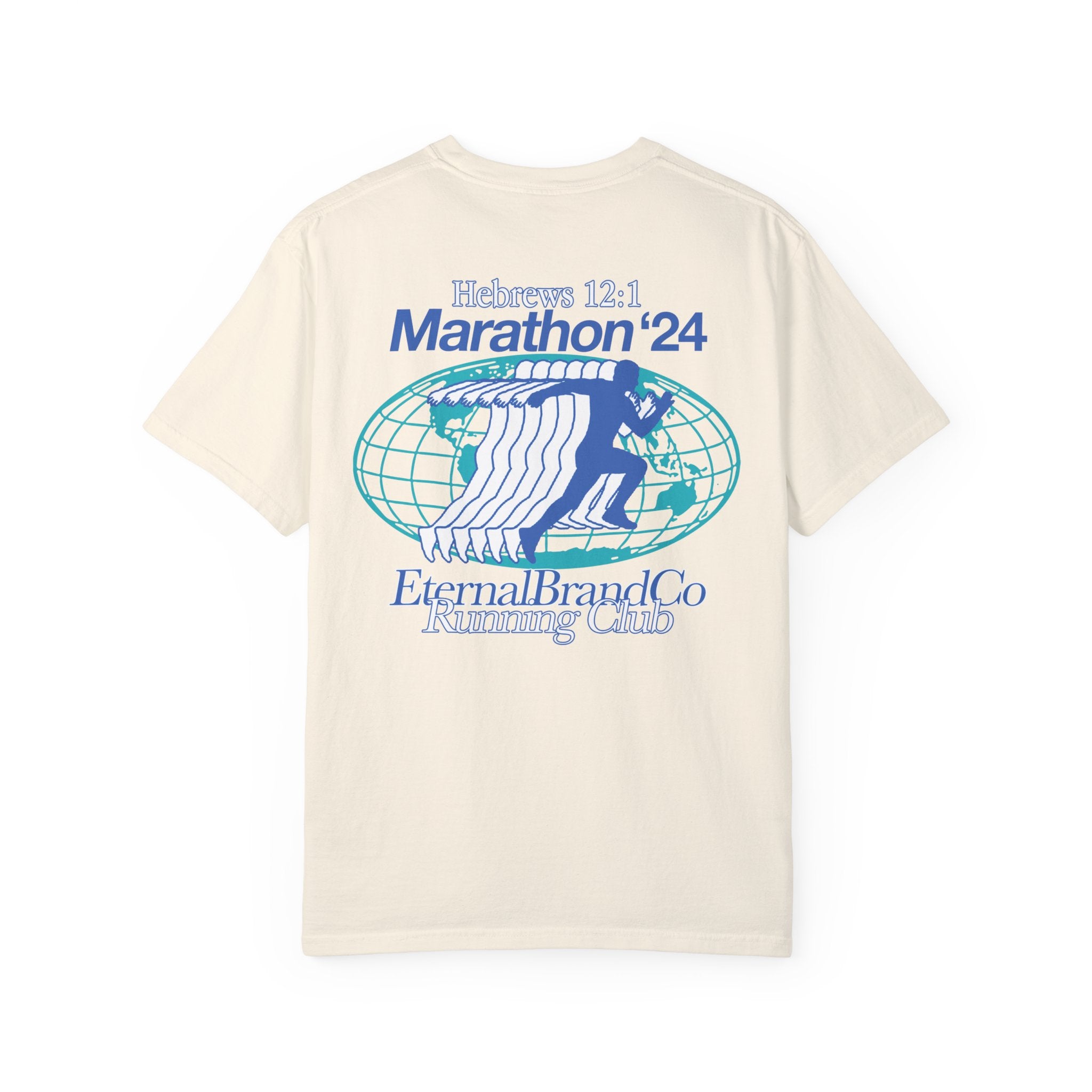 Eternal Running Club T-shirt - Ivory