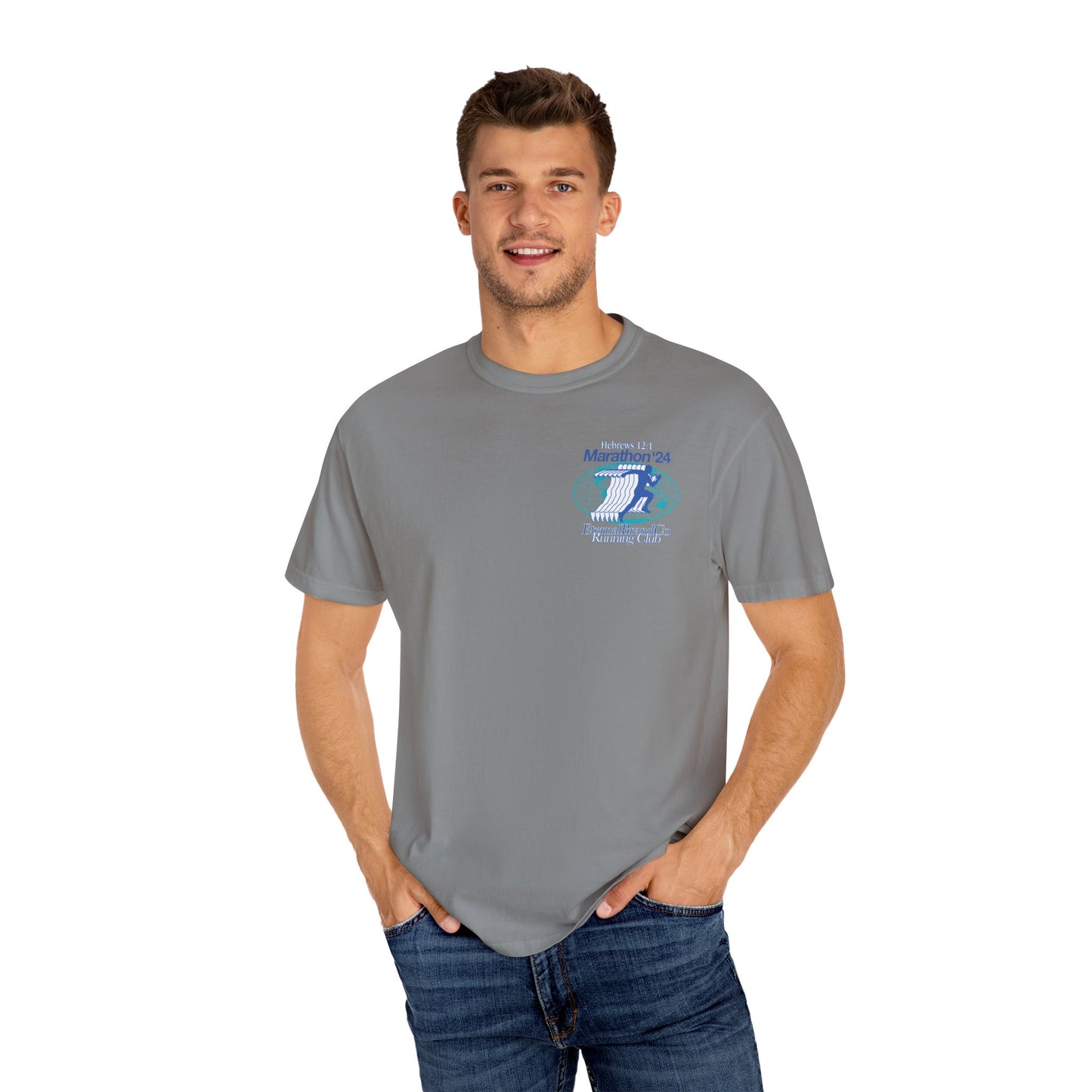 Eternal Running Club T-shirt - Granite