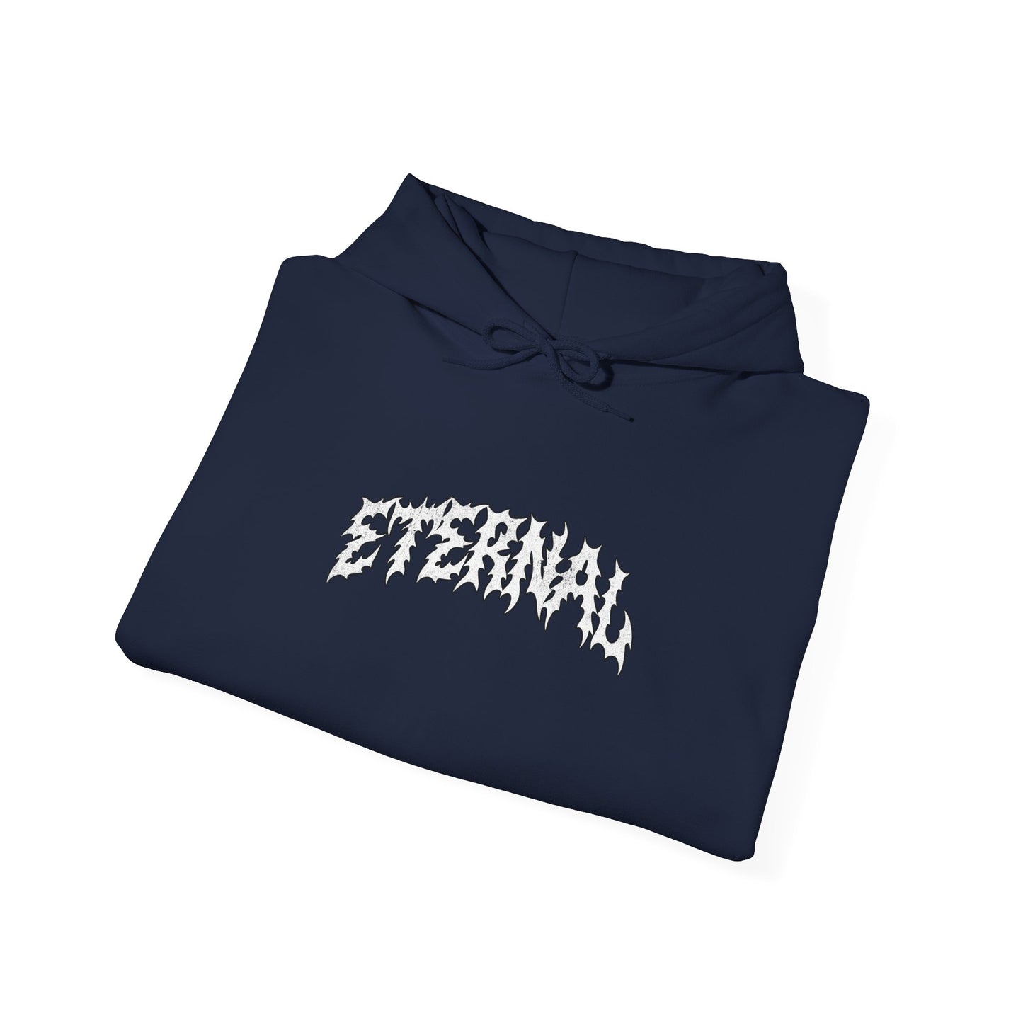 White Flame Hoodie - Navy