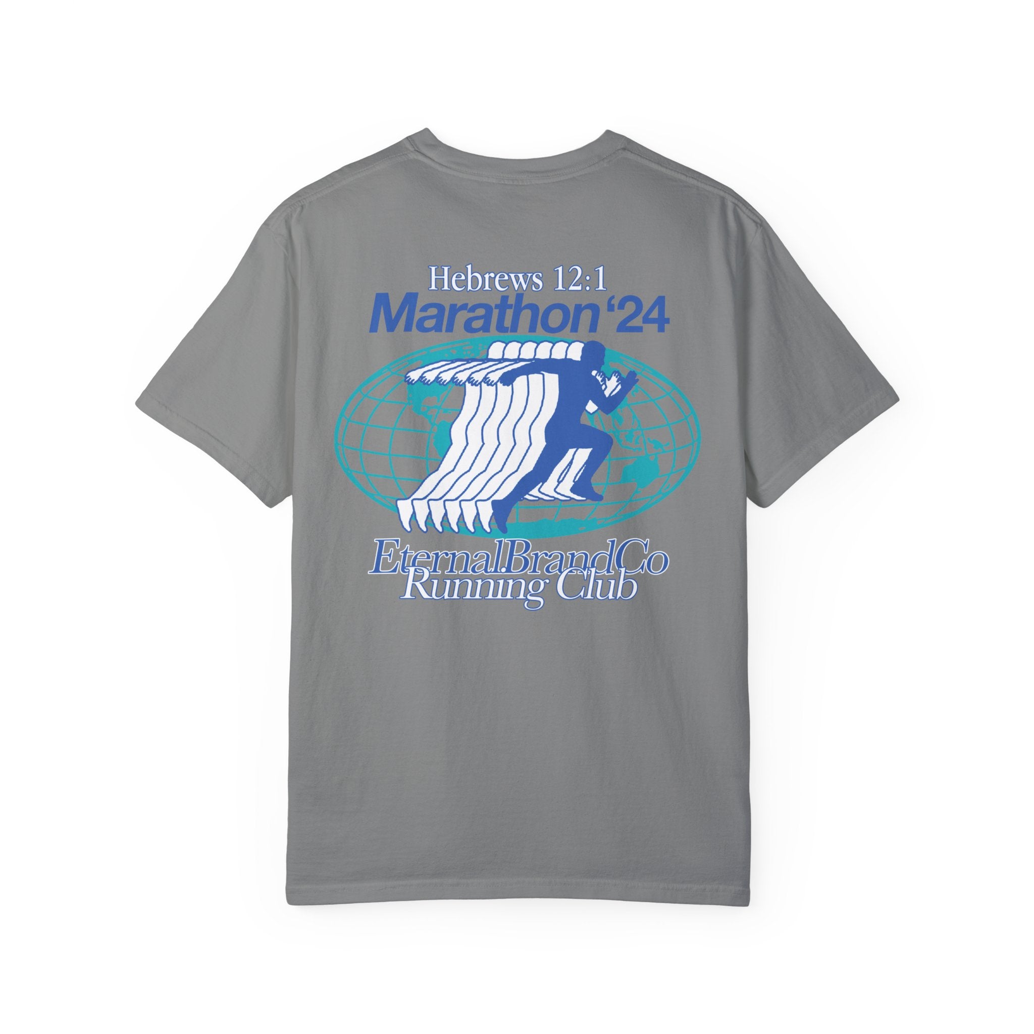 Eternal Running Club T-shirt - Granite