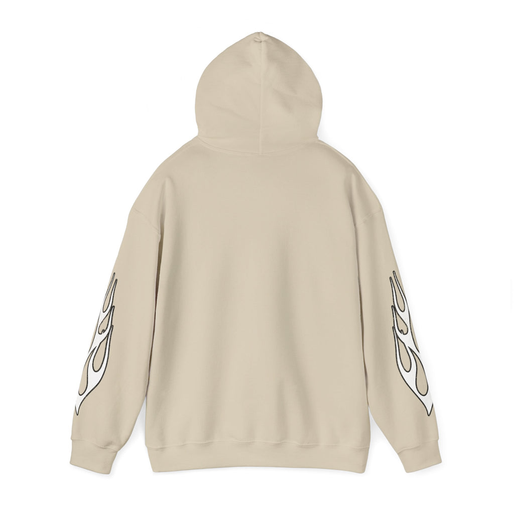 White Flame Hoodie - Sand