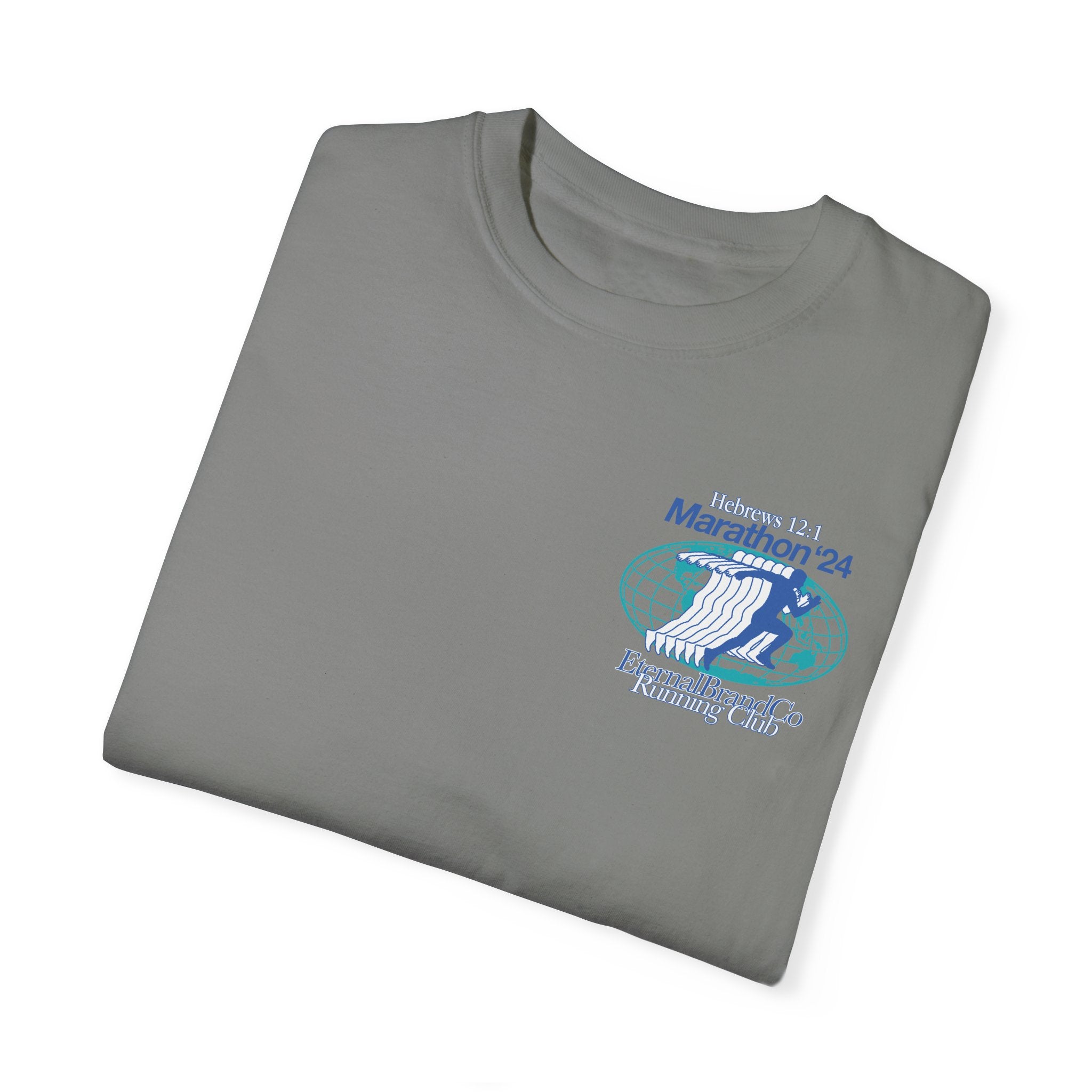 Eternal Running Club T-shirt - Granite