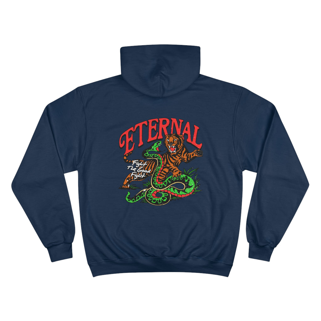 FIGHT THE GOOD FIGHT HOODIE - NAVY