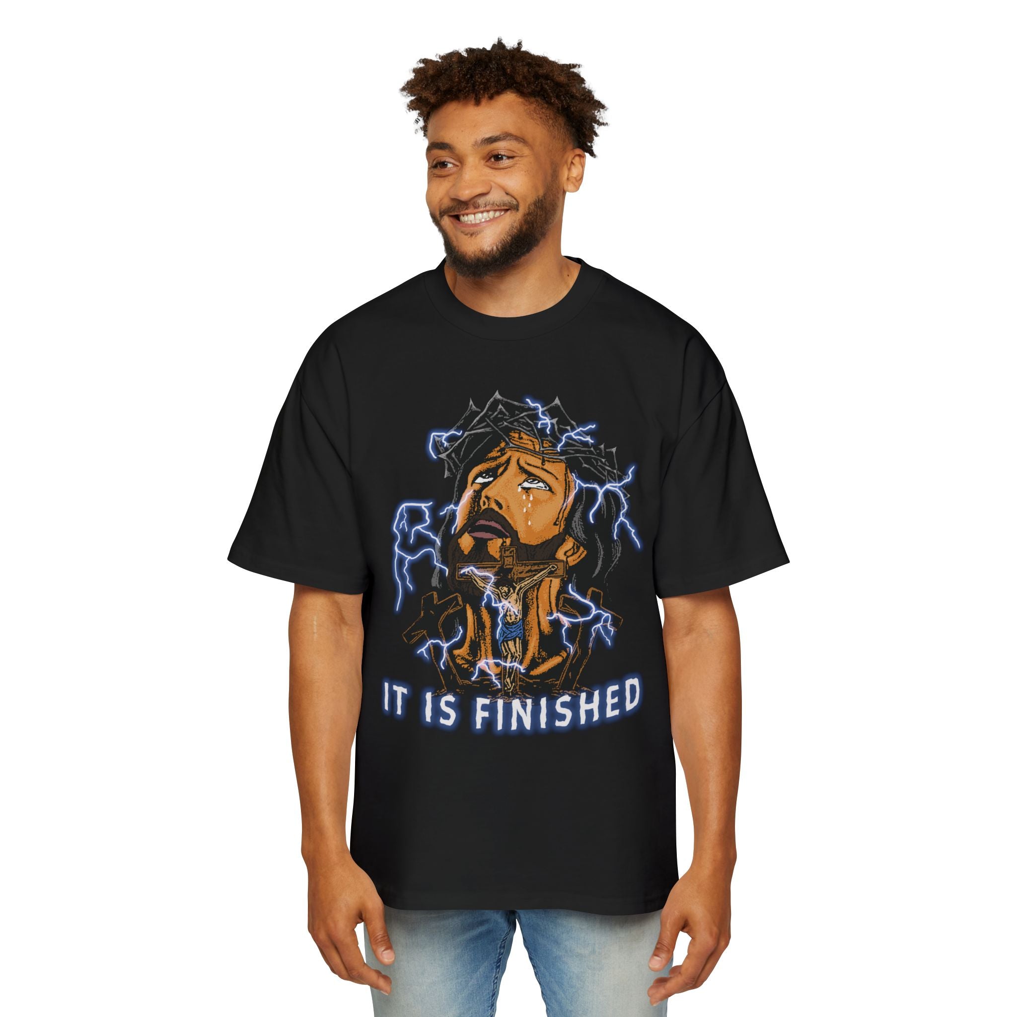 IT IS FINISHED OVERSIZED TEE